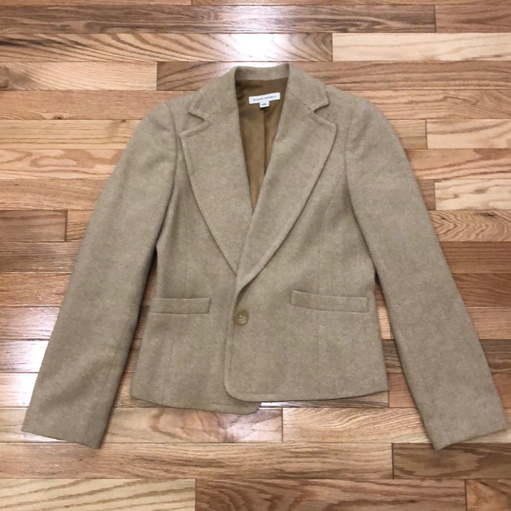 Camel wool blazer